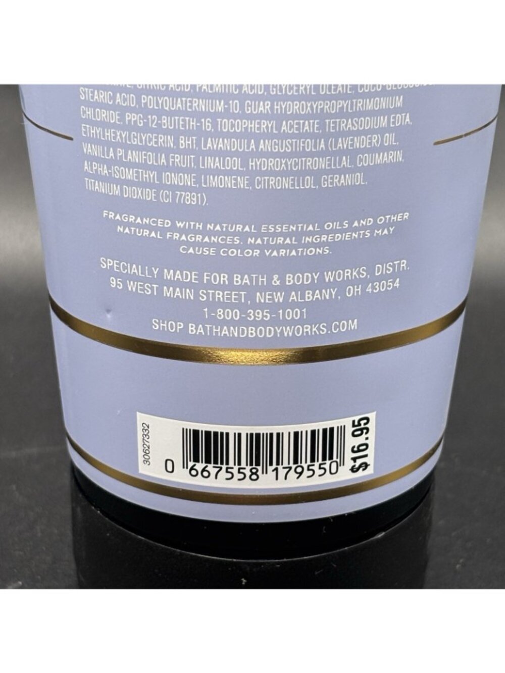 Bath & Body Works Moisturizing Body Wash Lavender Vanilla Aromatherapy 10 oz - Picture 11 of 15